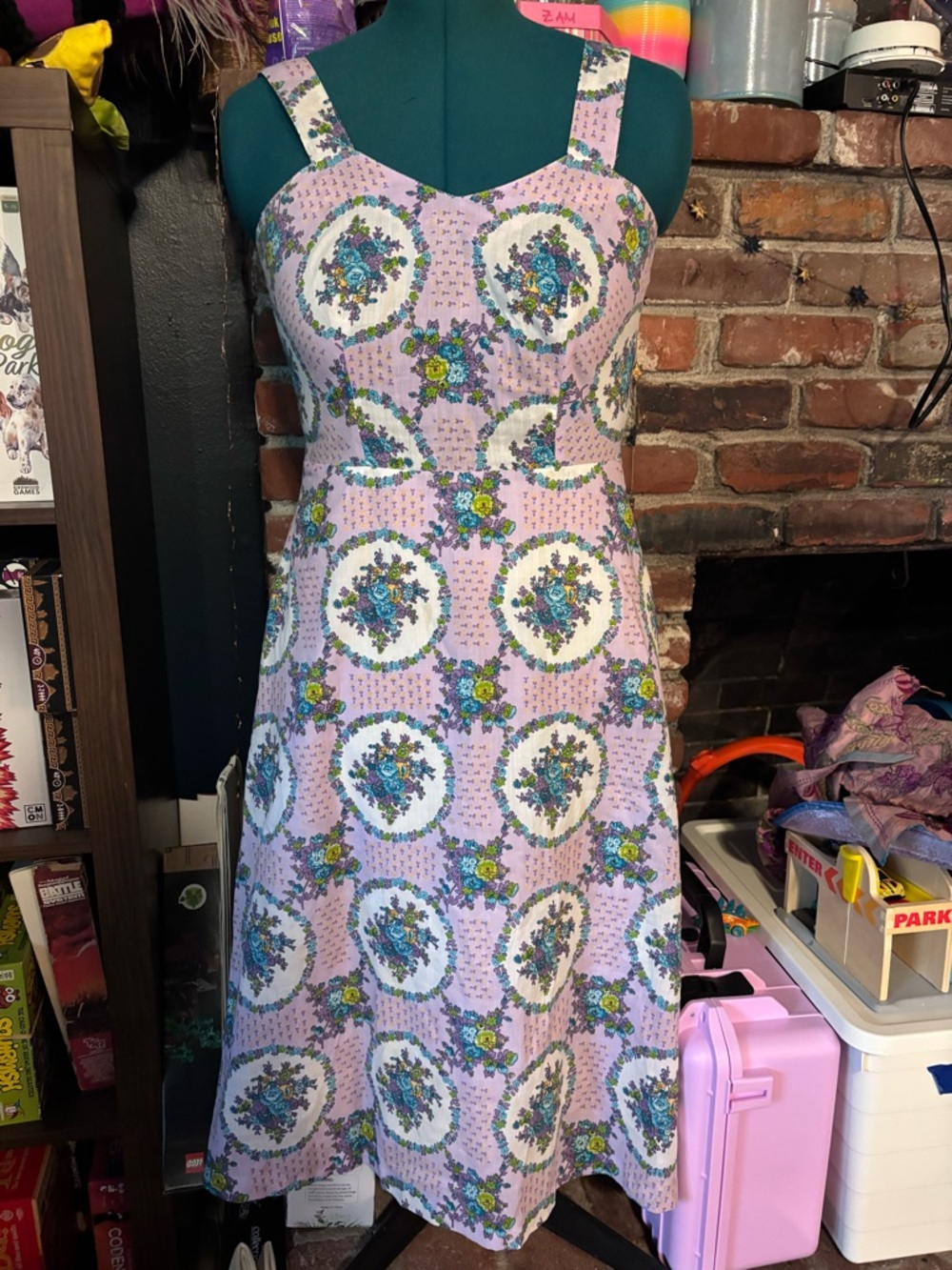 Vintage Handmade A-Line Dress